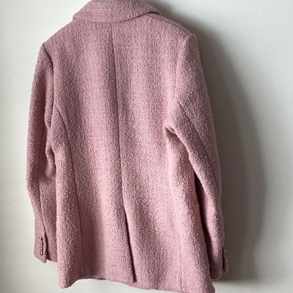 H&M Textured Weave Tweed Blazer - Picture 8 of 10